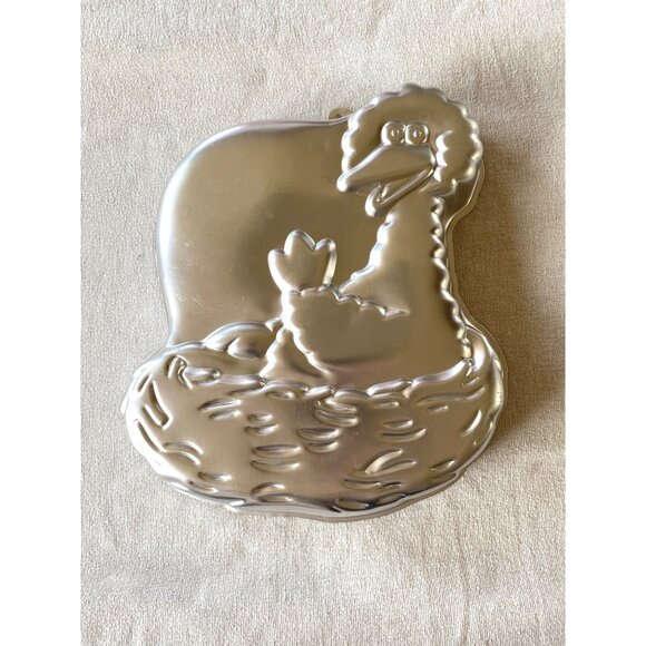 Wilton Big Bird in Nest Cake Pan Mold 1989 # 2105-805 Muppets Birthday - Picture 2 of 8